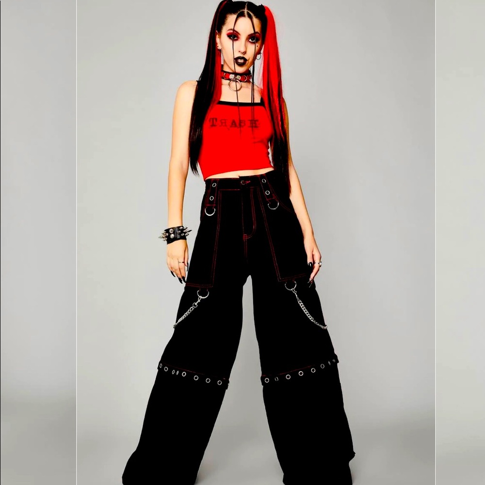 Widow wide leg pants